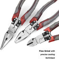 2 Pc Multi Plier Set with Wire Stripper Crimper F559