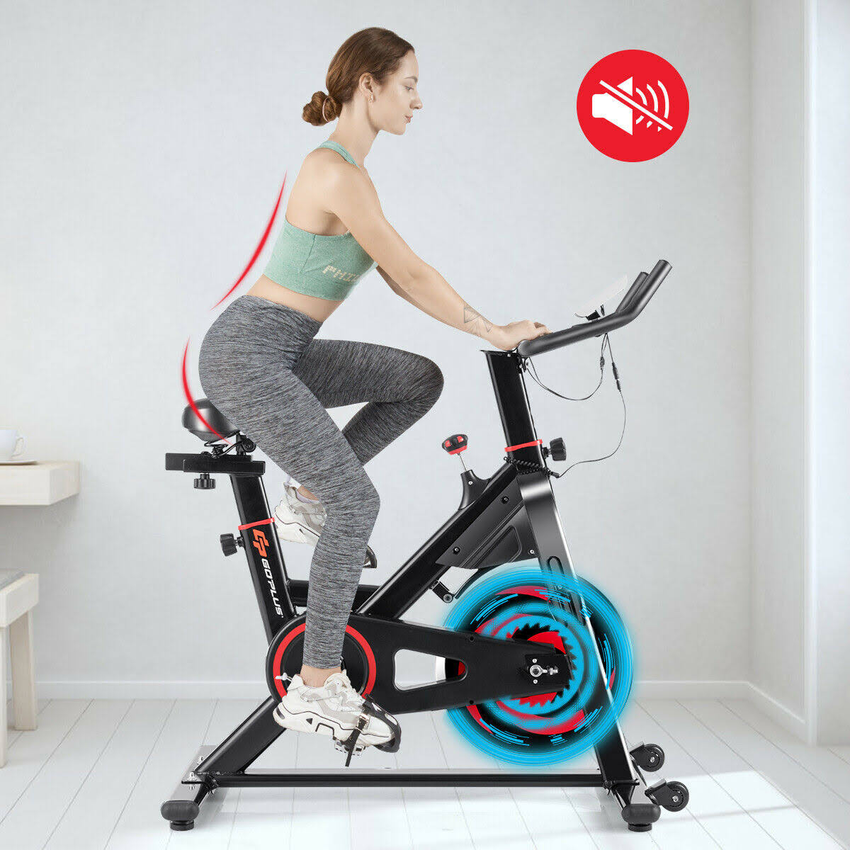 30 lbs Magnetic Cycling Bike U8812