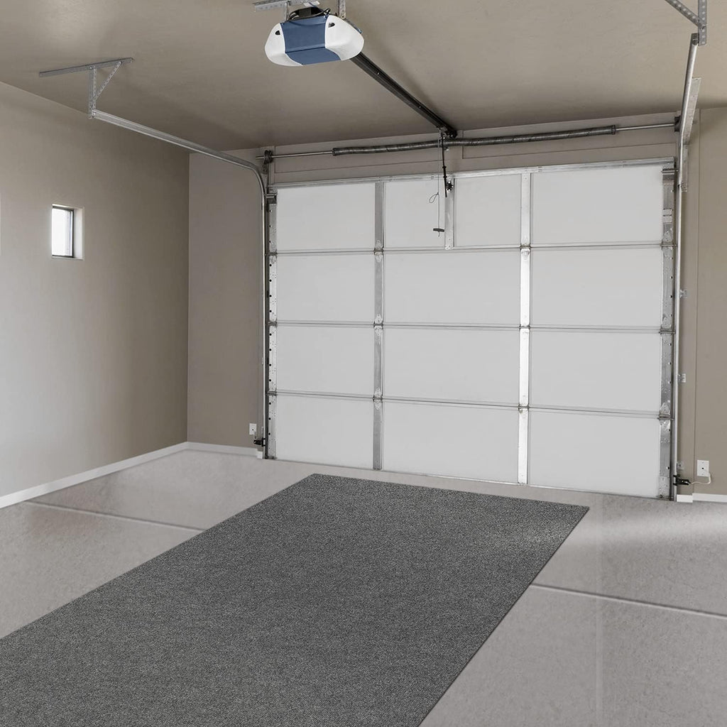 Gray 6 Feet x 30 Feet Indoor Outdoor Carpet with Rubber Backing N813