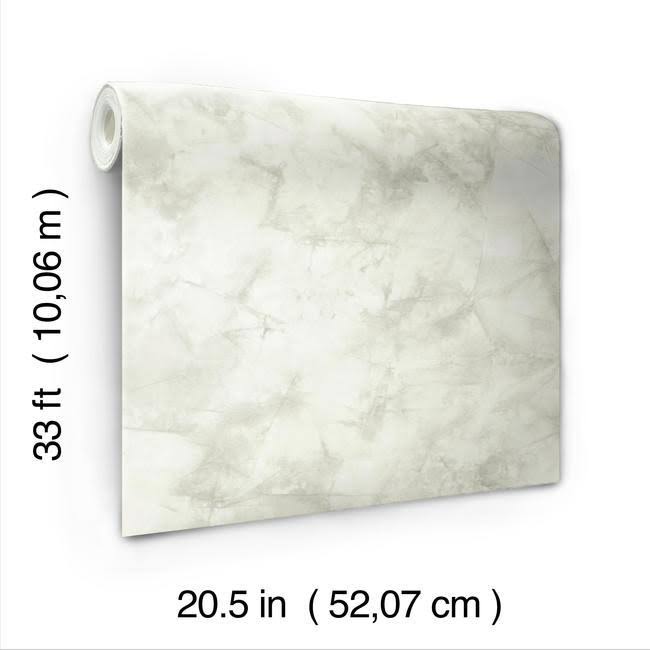 White Pressed Petioles Wallpaper Y8174
