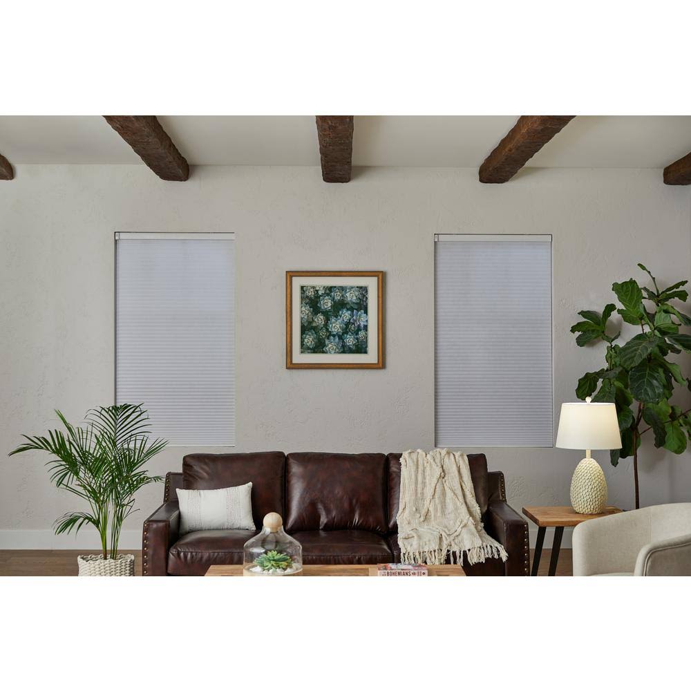 White Cordless Blackout Cellular Shade, 46 in. W x 72 in. L Y9831