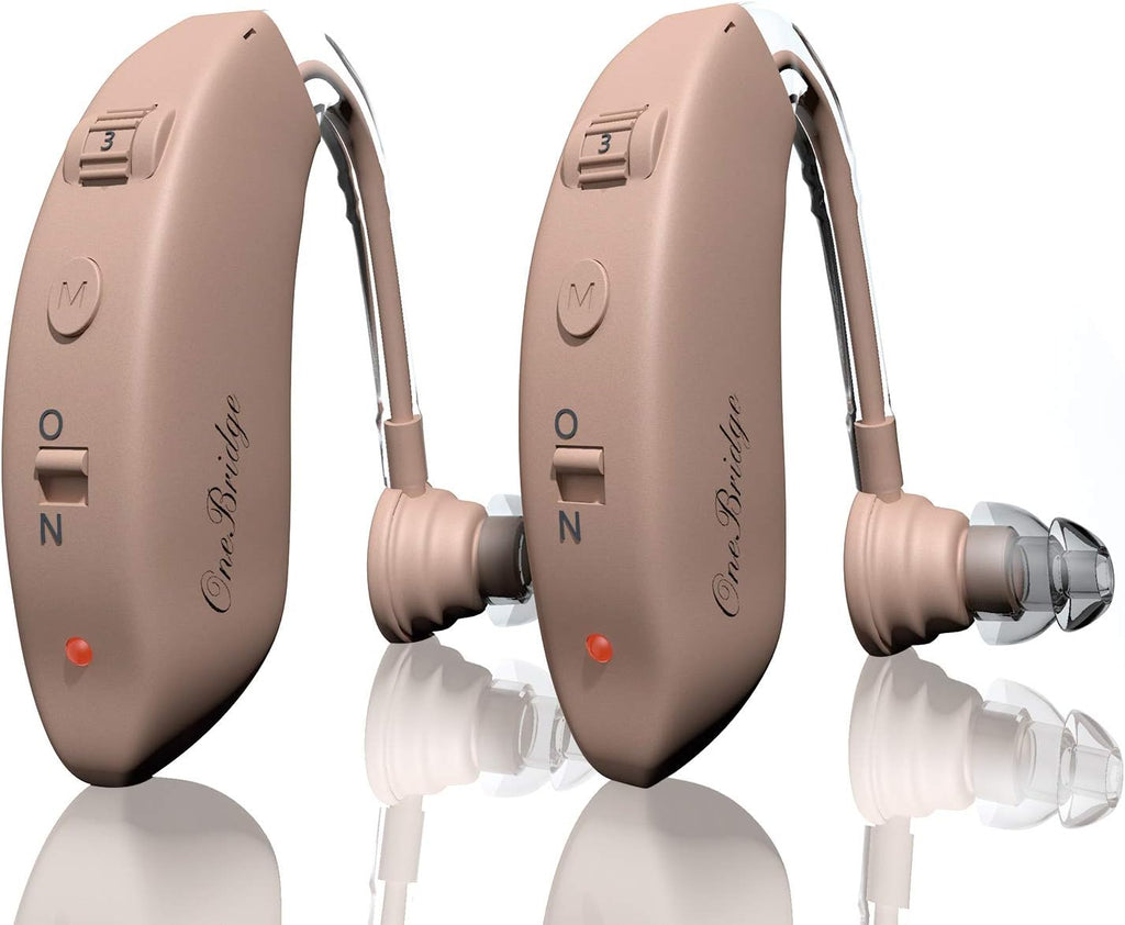 Rechargeable Digital Hearing Aids with Volume Control Q513