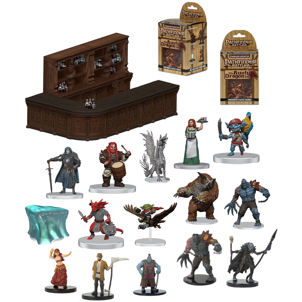 Rusty Dragon Inn Box Set - 52 Piece Miniatures RPG Box Set I82841