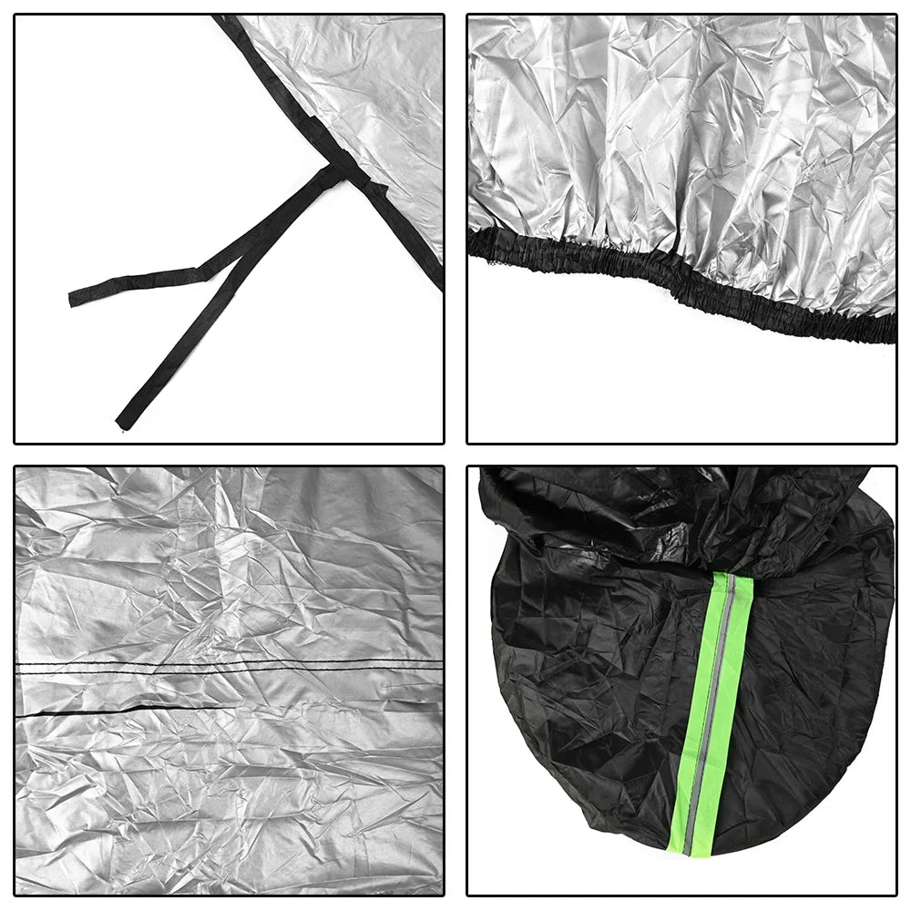 Waterproof 210D Black Oxford Cloth Car Cover Q674575