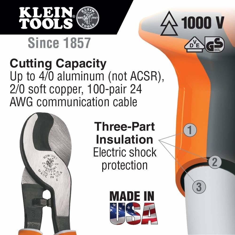 Insulated High-Leverage Cable Cutter N68978