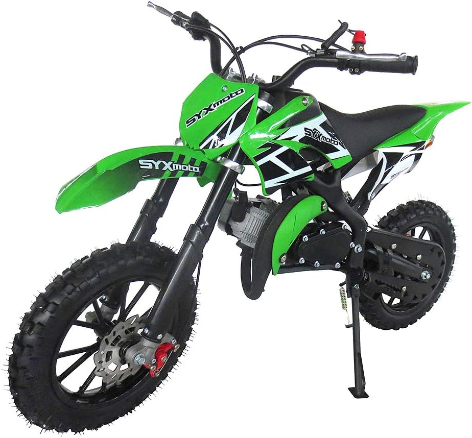 Kids Dirt Bike 50cc Gas Power Mini Dirt Bike Pit Bike Fully Automatic Transmission V814