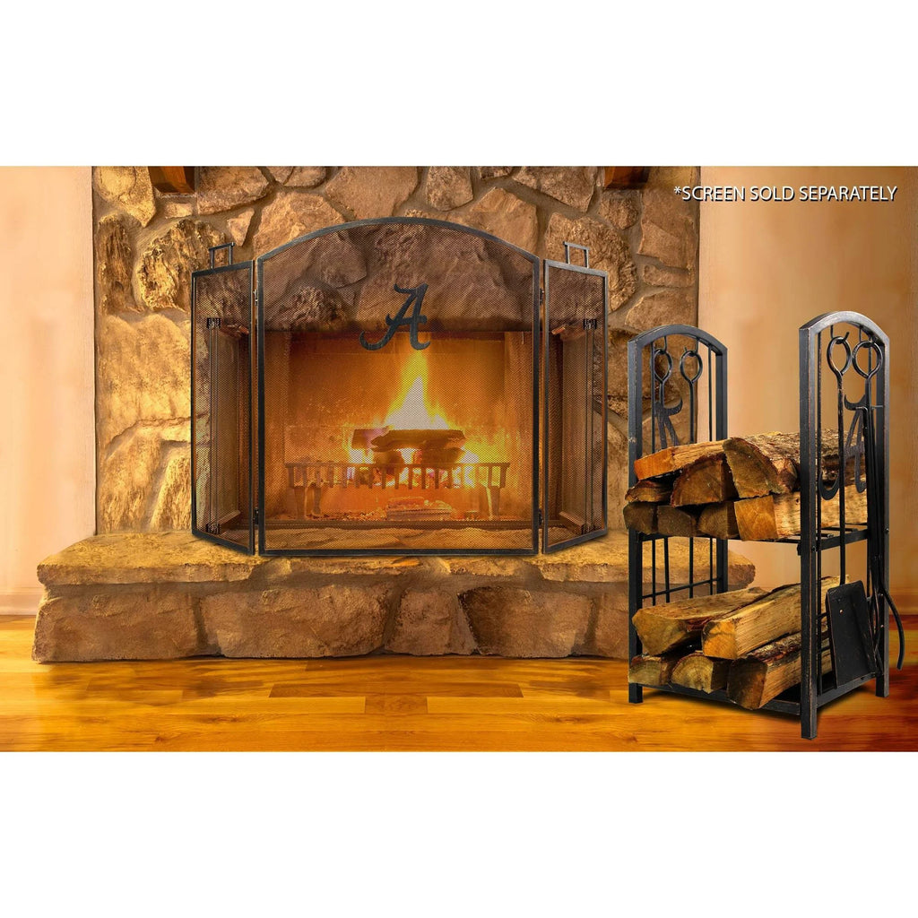Fireplace Wood Holder & Tool Set K48534