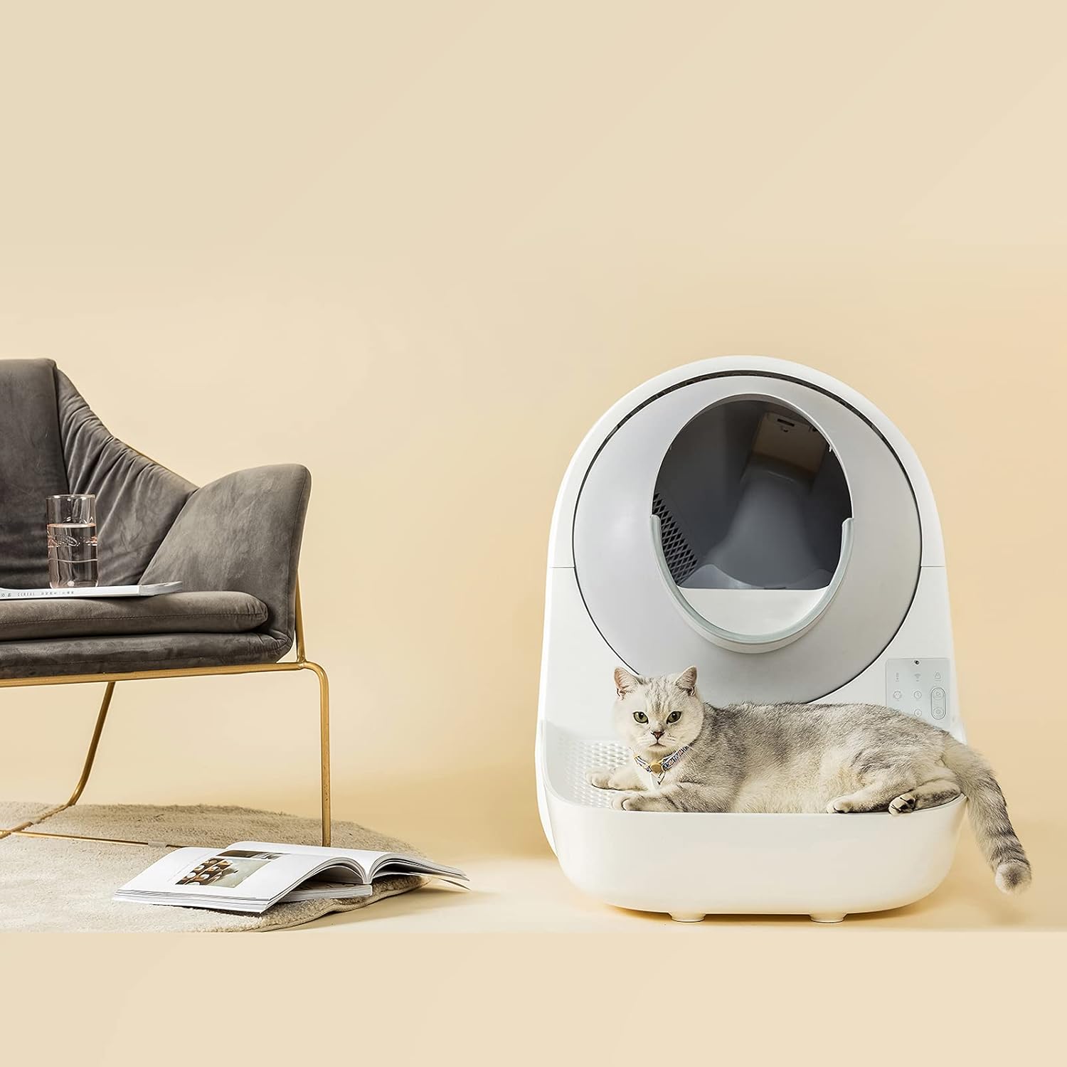 Self Cleaning Cat Litter Box Stair A699211