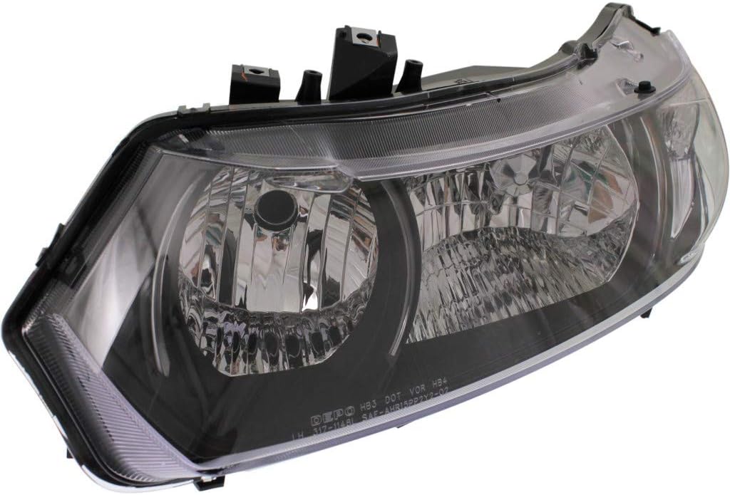 Honda Civic Headlight Assembly Unit 2010 2011 Pair Coupe S123