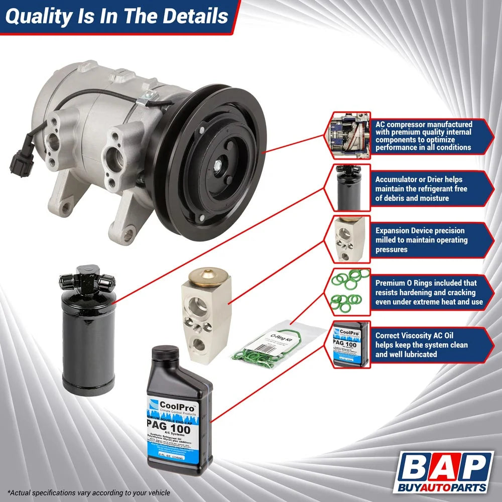 AC Compressor with A/C Repair Kit Z824
