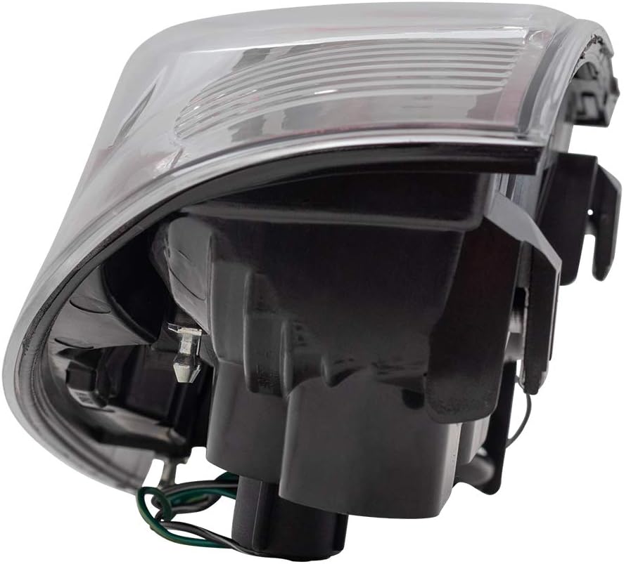 Replacement Driver and Passenger Tail Lights with LED Center Lens for Tacoma Pickup Truck U972021