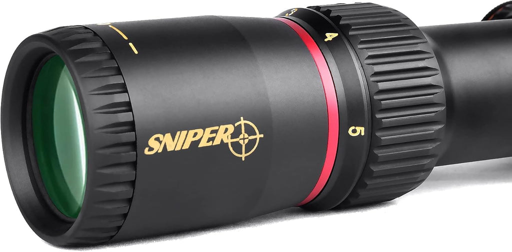 1-5X24 FFP Scope with Red/Green Illuminated Reticle and Scope Mount I1733