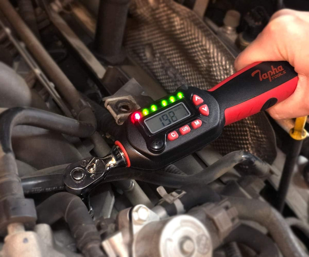 3/8 inch Digital Torque Wrench 1.11-22.12 ft-lbs J769