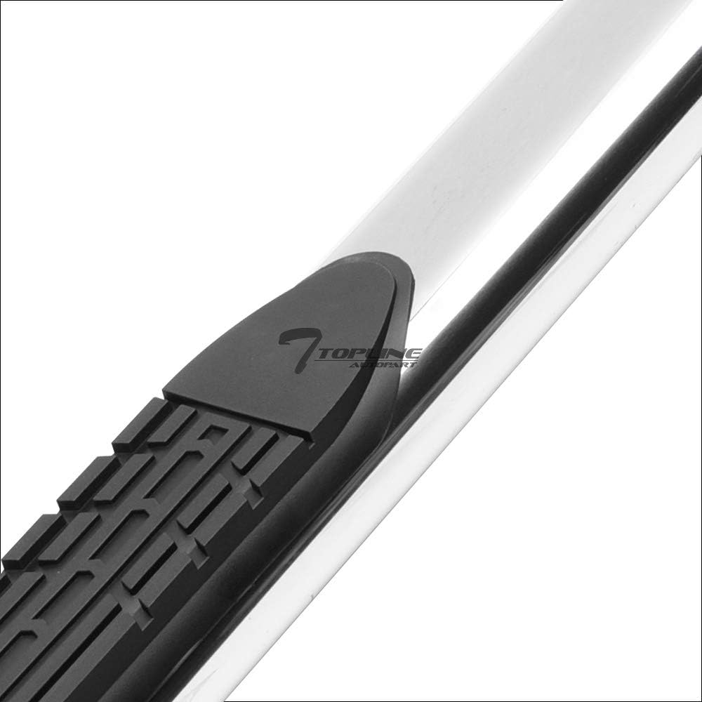Oval Polished Stainless Steel Side Step Nerf Bars Rail Running Boards L2863