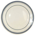 Warm White Stoneware Luncheon Plate E16072