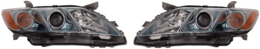 Headlight Assembly Pair for Toyota Camry 2007 2008 2009 Hybrid S914