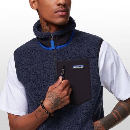 Men's Classic Retro-X Vest, New Navy, XL O69750