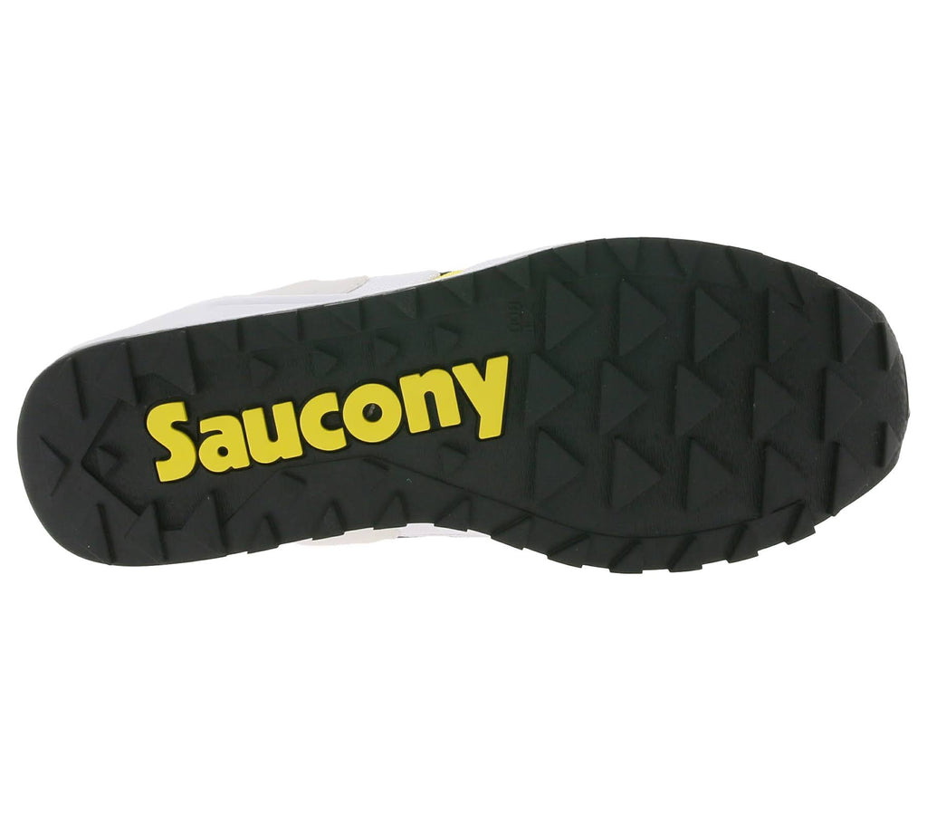 White / Yellow Saucony Jazz 4000 S817013