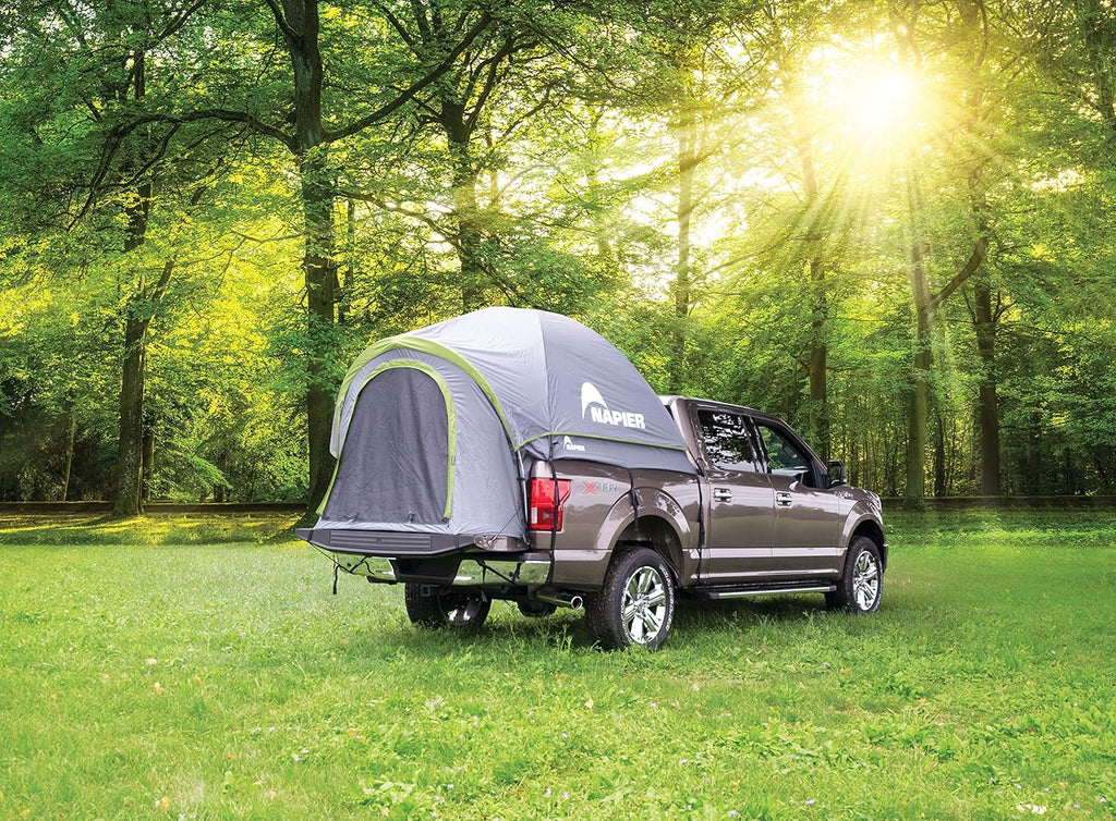 Truck Tent Grey/Green Full Size Regular Bed R565