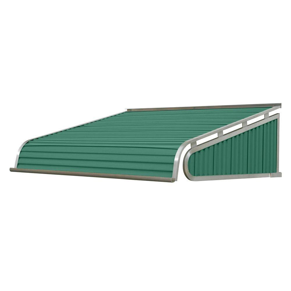 Fern Green Solid Fixed Door Awning C5019