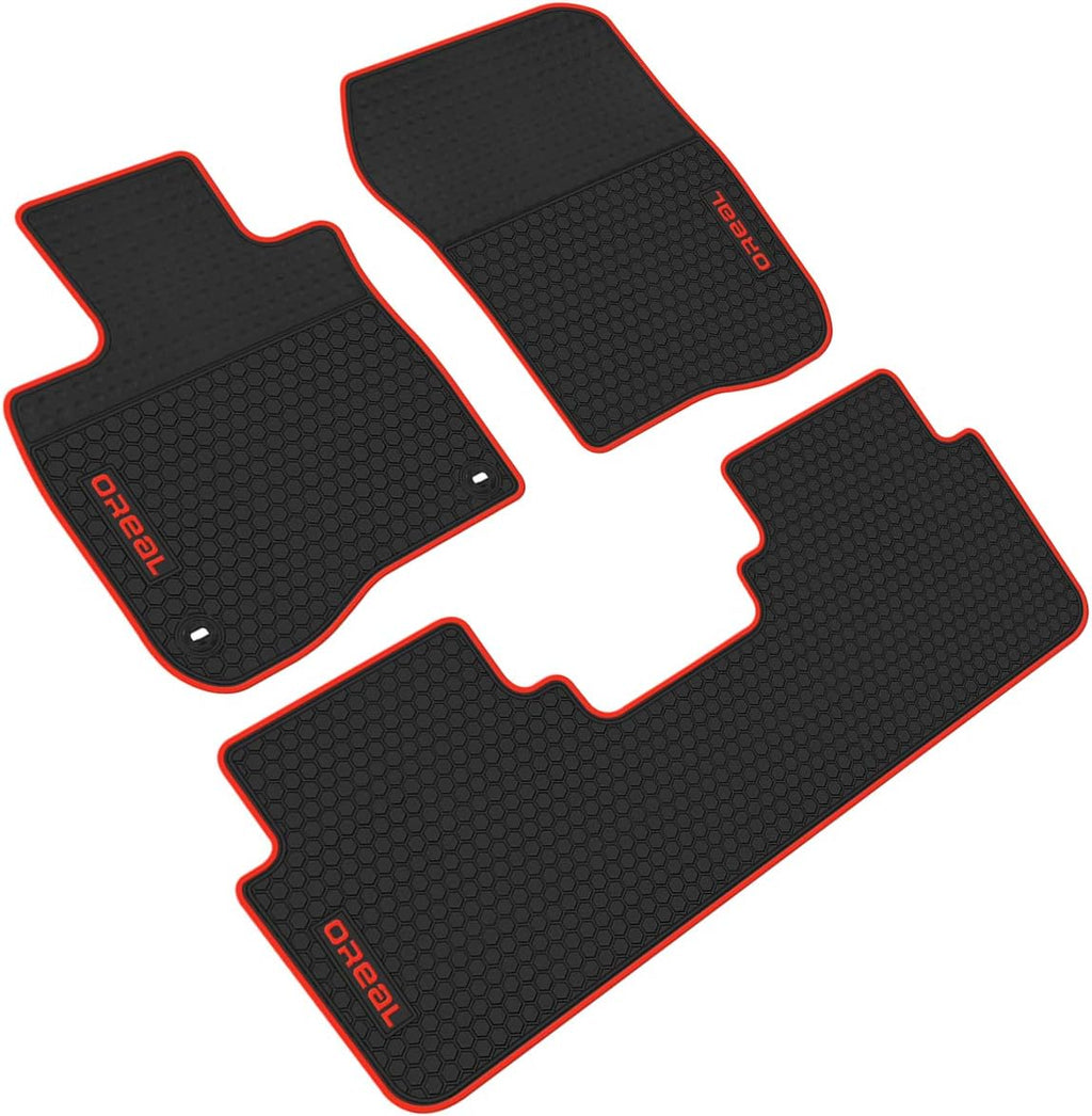 All Weather Rubber Car Mats Pack of 2 W538