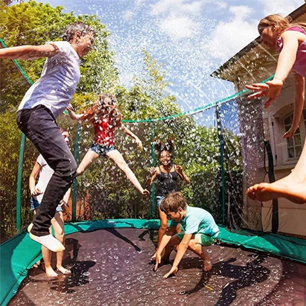 Trampoline Water Sprinkler for Kids, 39.3 ft Long Outdoor Accessories W4995