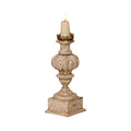 Carved Candle Stand Z449