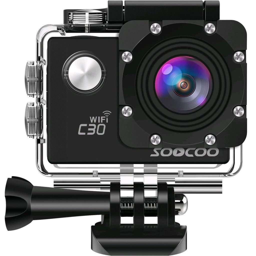 4K Waterproof Action Camera with 2 Batteries T12012