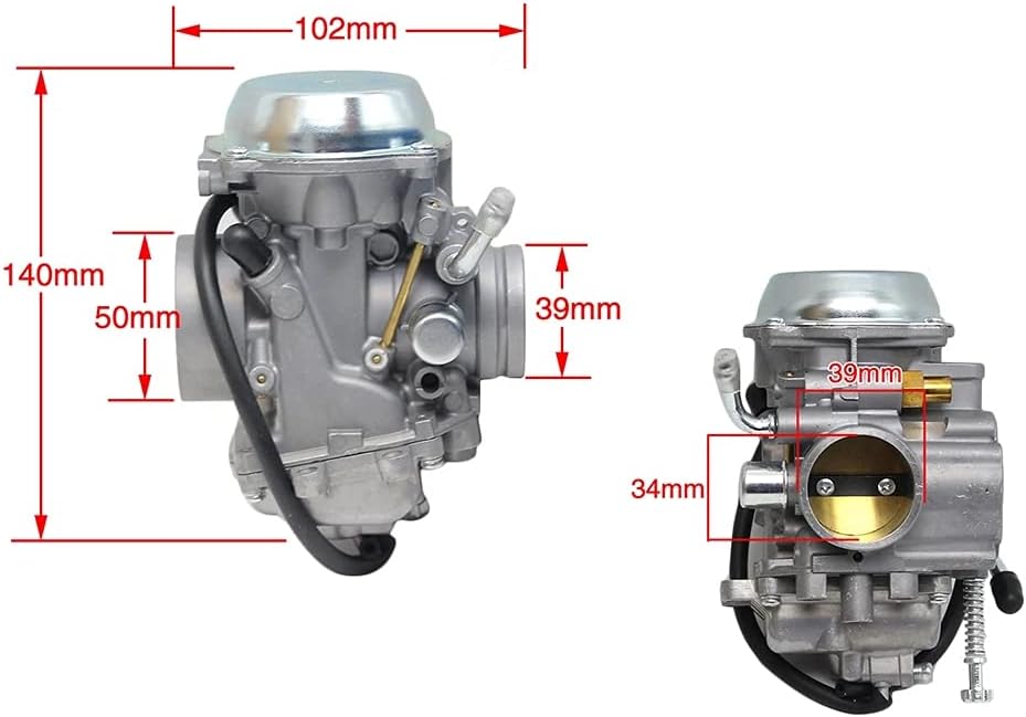 Carburetor 34mm Pack of 2 W7293
