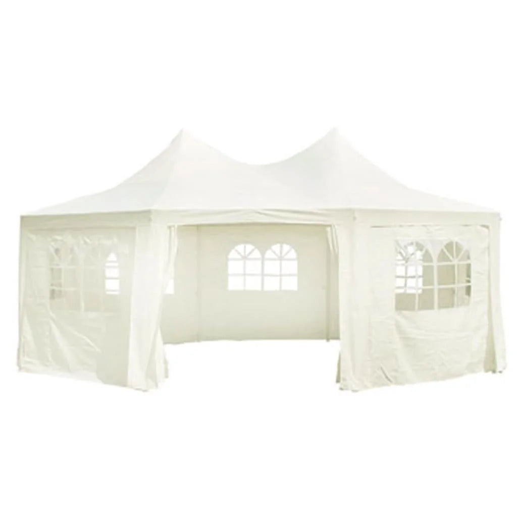 Octagonal Party Tent Cream X557525