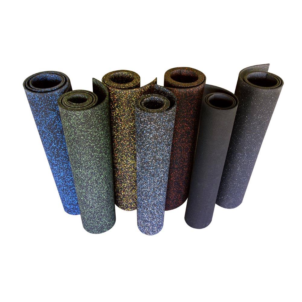 Green Dot 3/8 inch Thick Rubber Flooring A823248