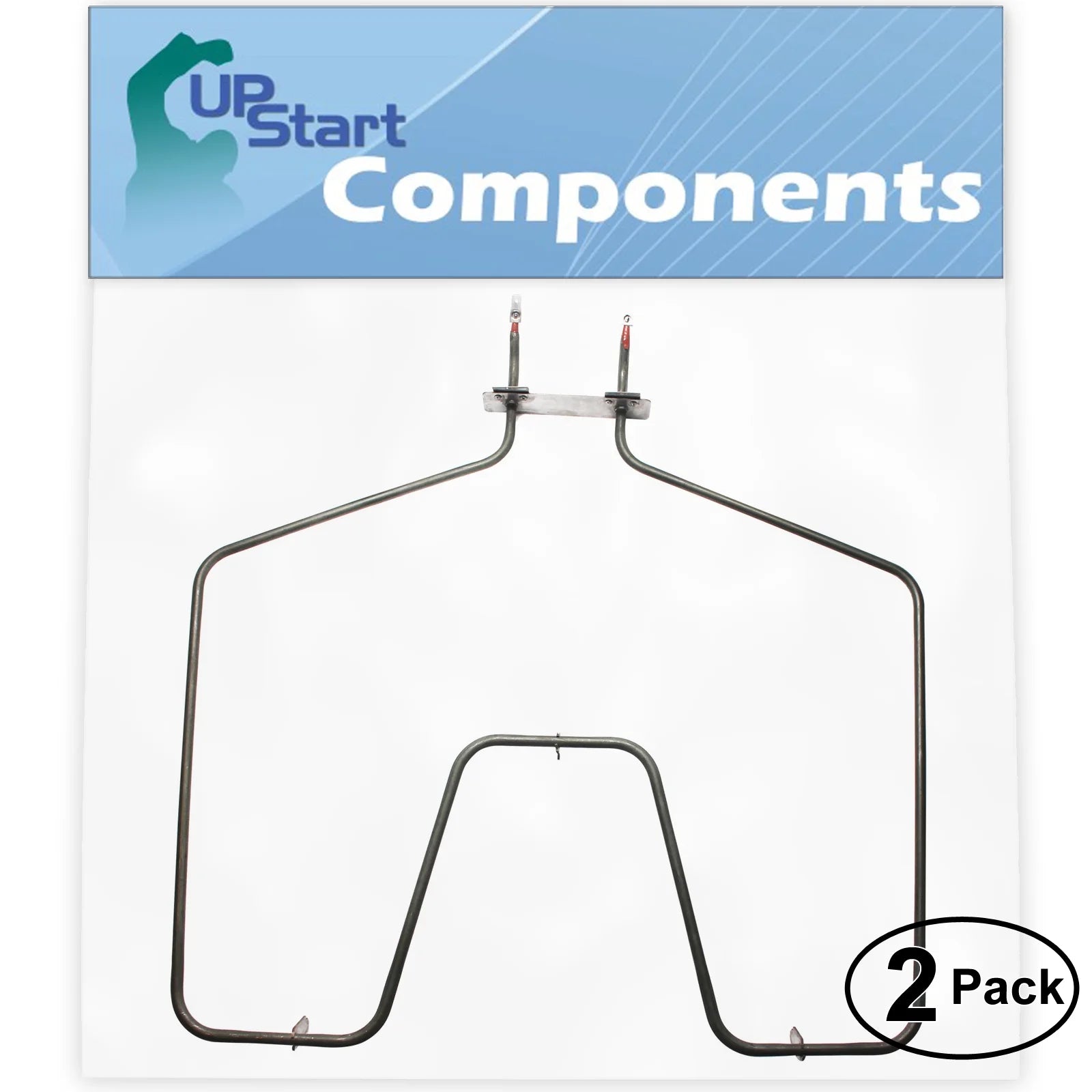 2-Pack Replacement Bake Element for General Electric Oven Heating Element N106
