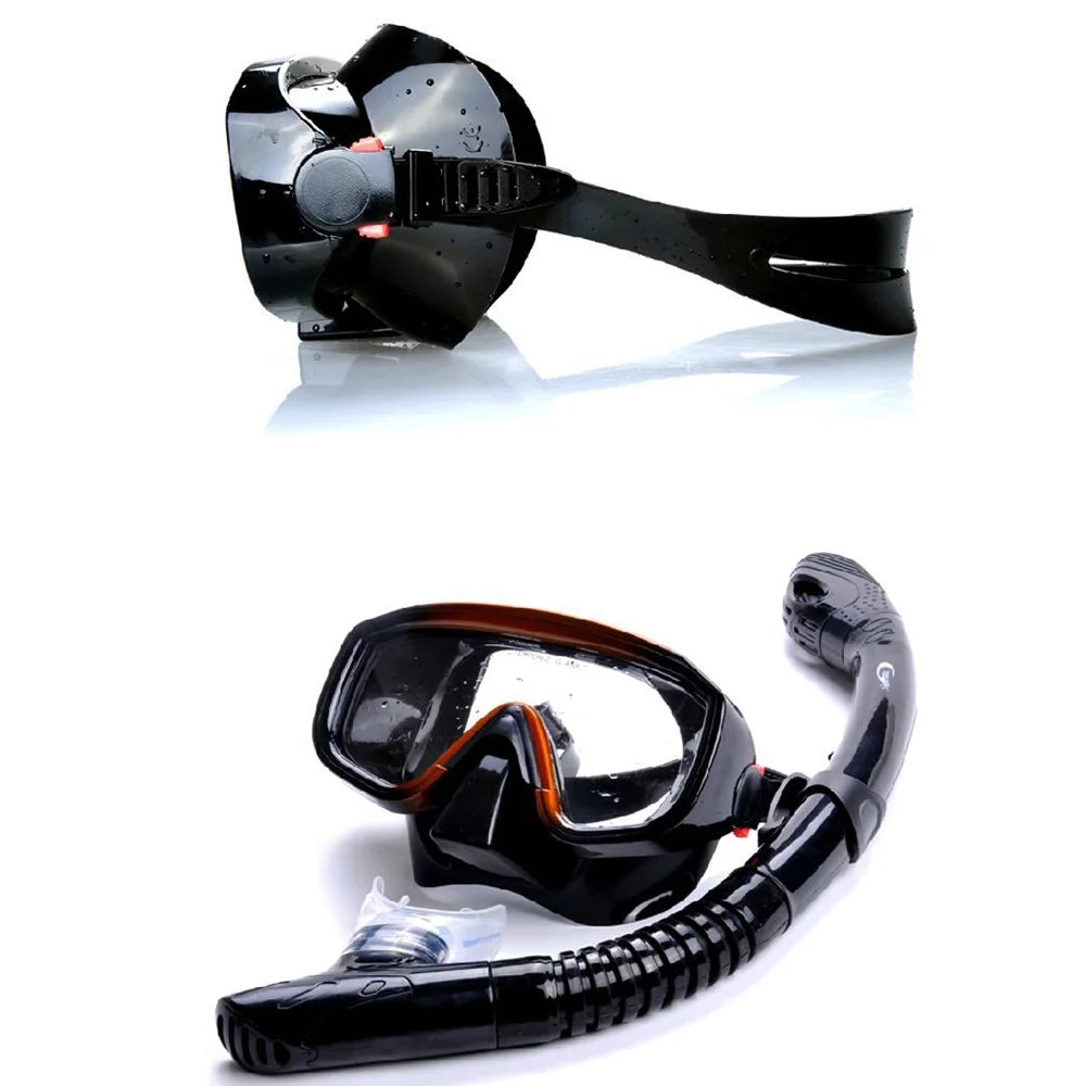 Silicone Dive Snorkel Set A58352