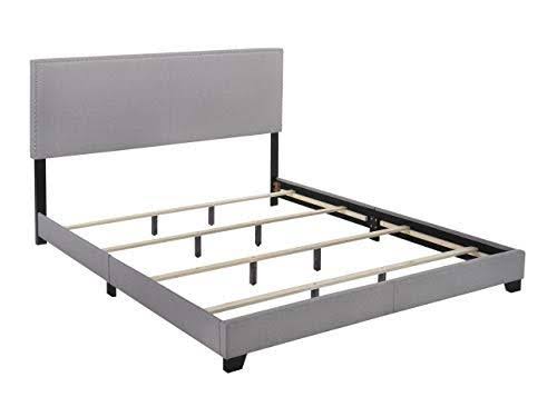 Gray California King Bed R755