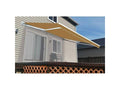 Sand Color Retractable Patio Awning 13 x 10 ft Canopy K85512