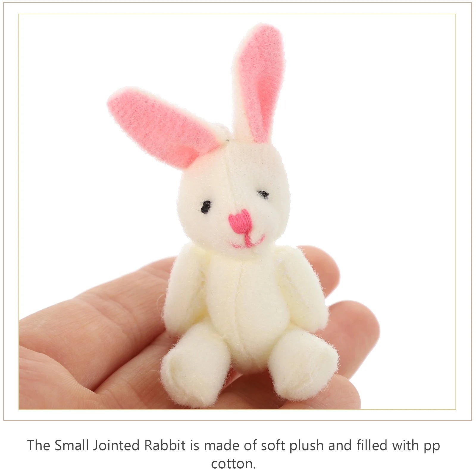 45 Pcs Mini Bunny Plush Toy O3053