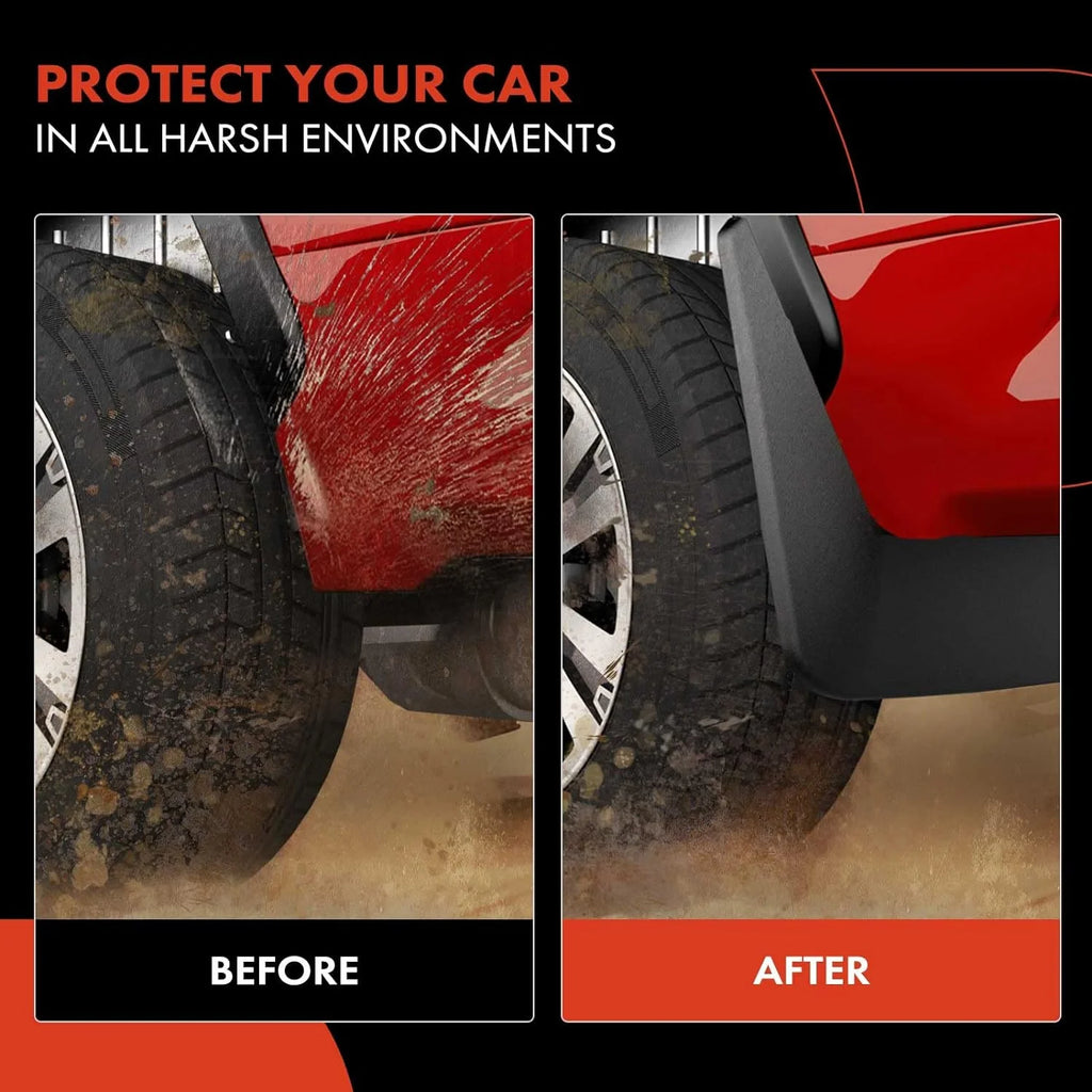 Splash Guard Mud Flaps 4-PC Set A6163