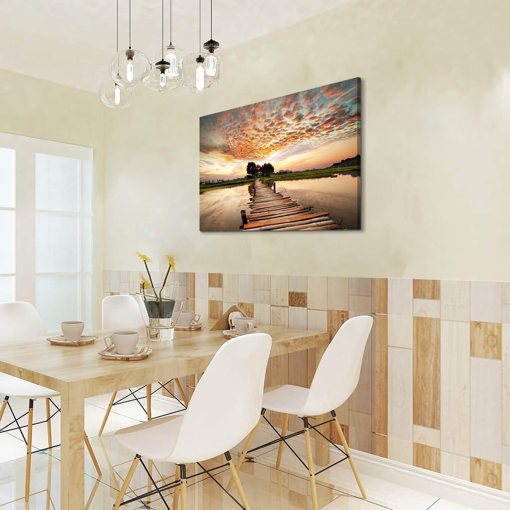 Landscape Art Print on Canvas, 18” x 24” x 1 Panel A927944