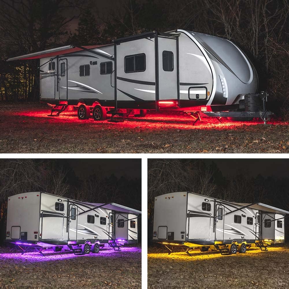 16pc LED Underglow Accent Lighting Kit for Recreational Vehicles K73679