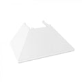 White Matte Range Hood Shell V5896