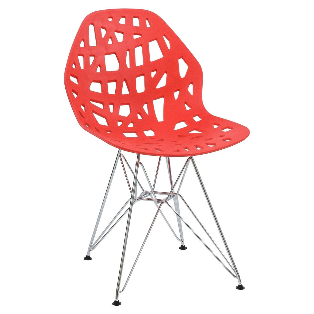 Red Dining Side Chair H152419