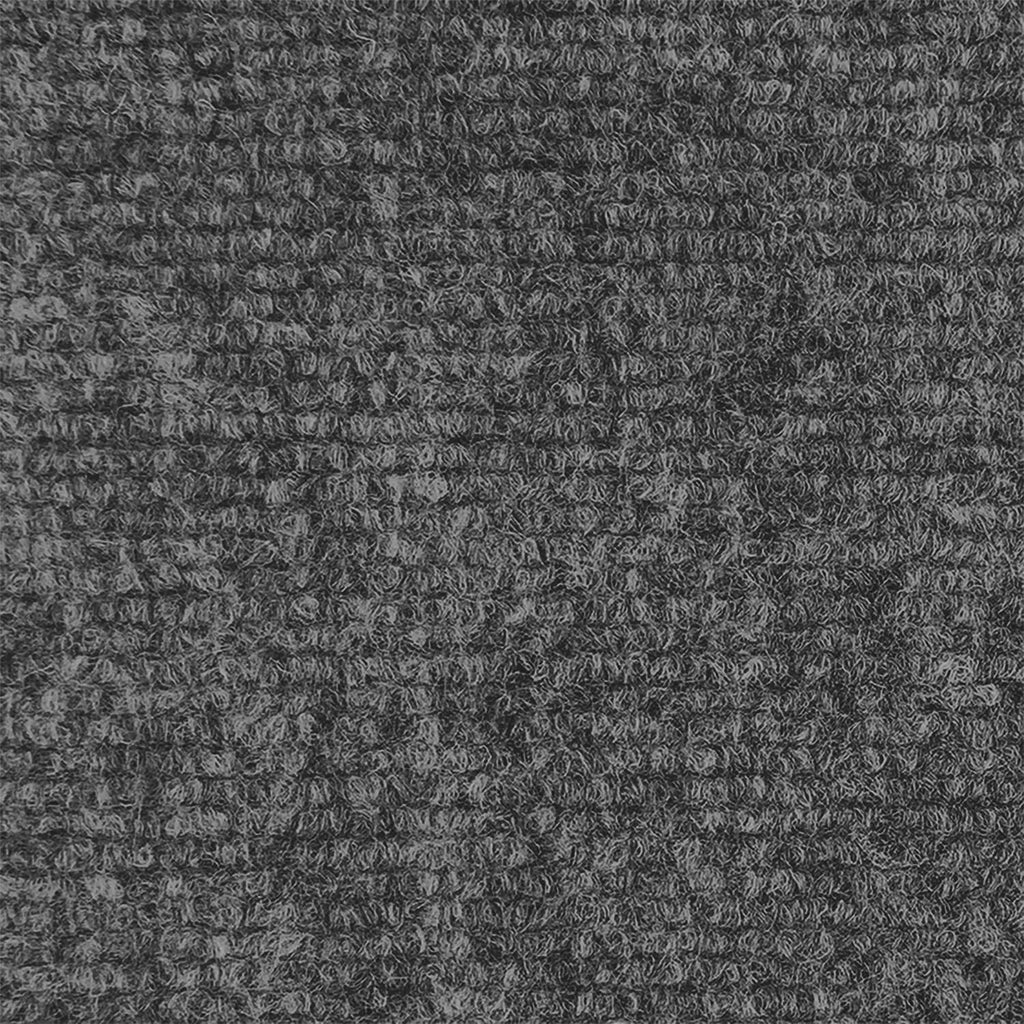 Gray 6 Feet x 30 Feet Indoor Outdoor Carpet with Rubber Backing N813