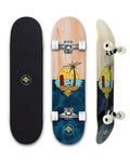 Skull Island 31 In. Popsicle Street Skateboard with 54 mm Twisted Wheels F8182