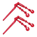2 Pack 5,400 Lbs. Heavy Duty Truck Trailer Lever Load Binder E109091