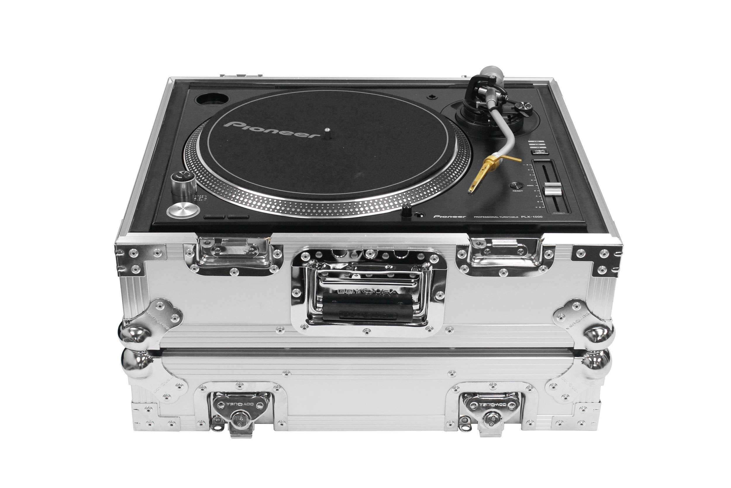 White Universal Turntable Flight Case K228