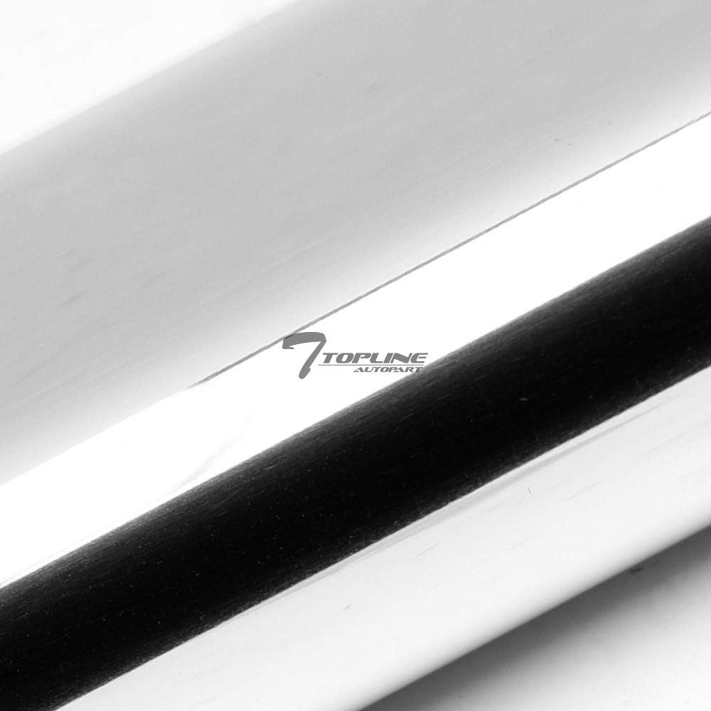 Oval Polished Stainless Steel Side Step Nerf Bars Rail Running Boards L2863