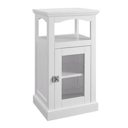White Demi Bathroom Cabinet I58262