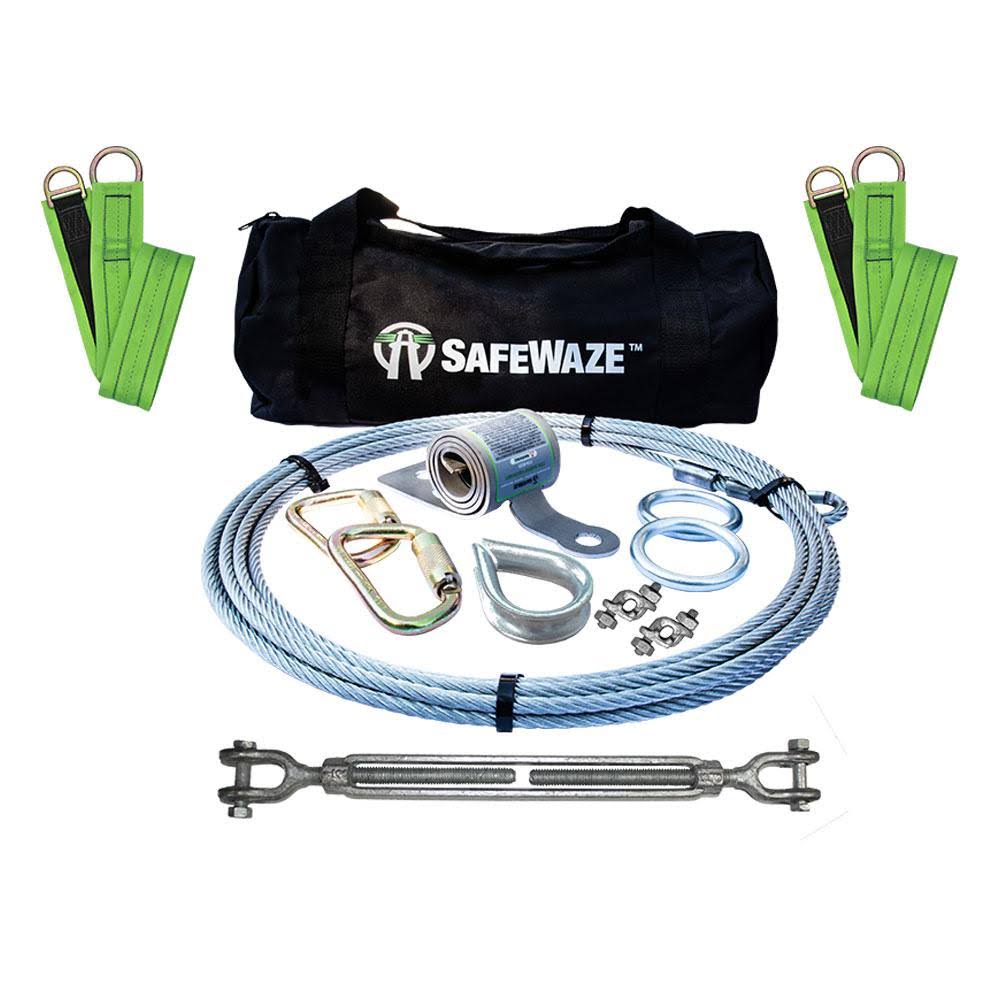 100& 2-Person Portable Cable HLL / Coil ea / Sling Anchor H5144
