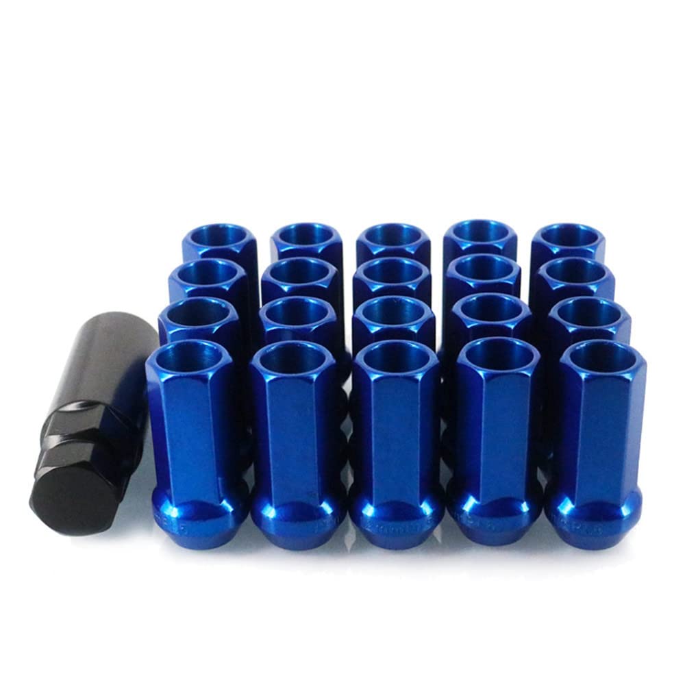Red Open End Alloy Steel Wheel Lug Nuts, 20 Piece Set V35767