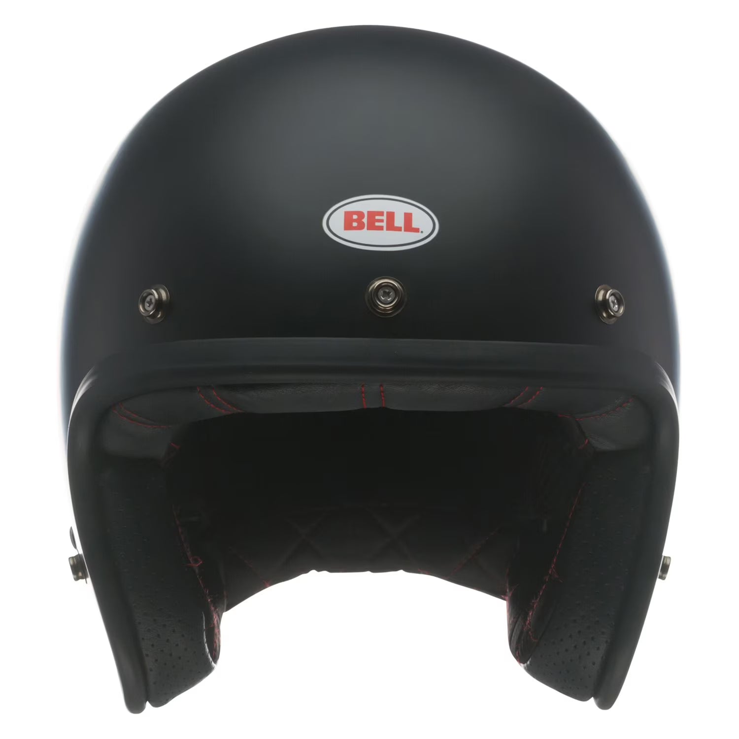 Matte Black Open Face Helmet H1349